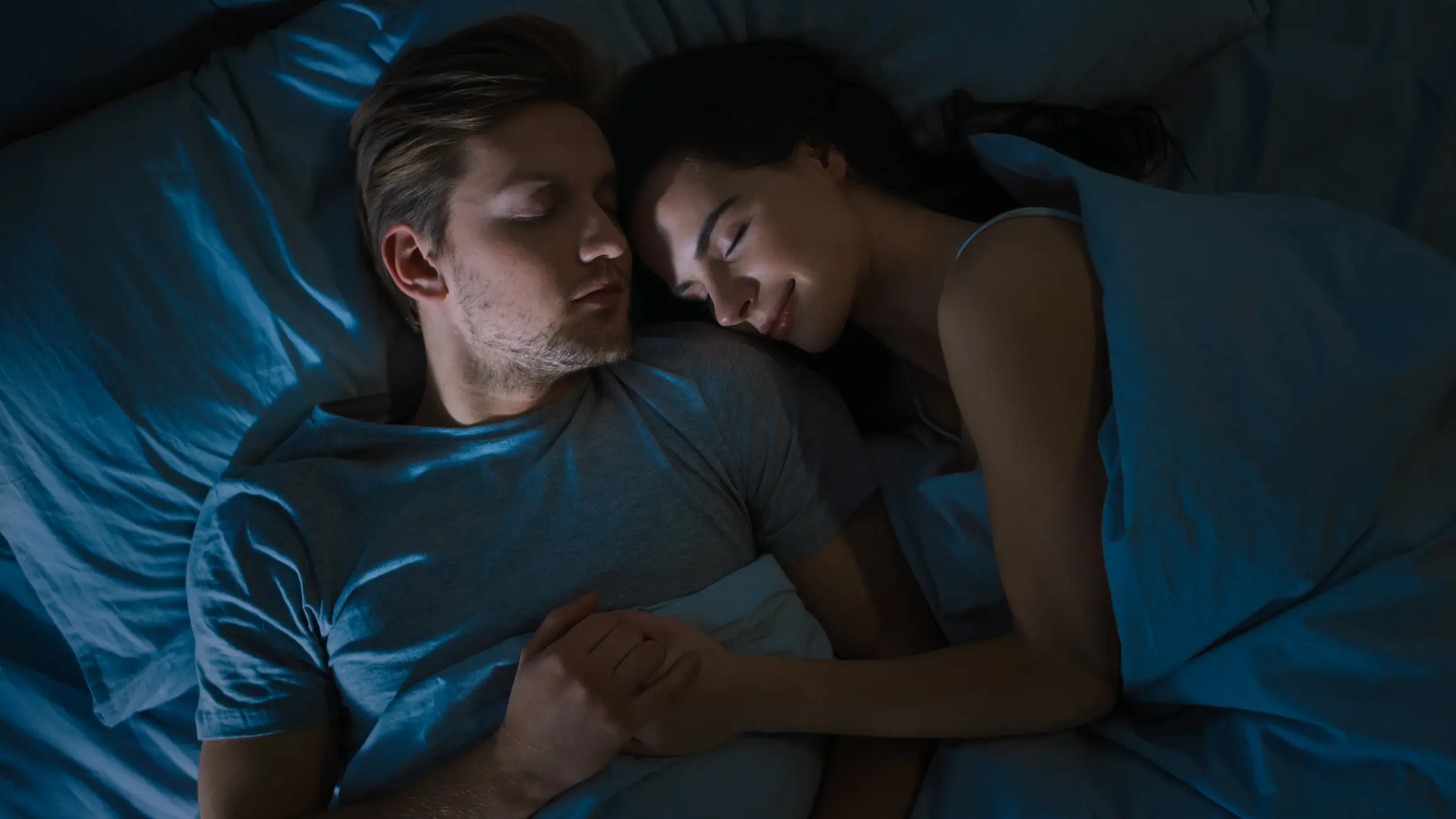 COUPLE IN BED