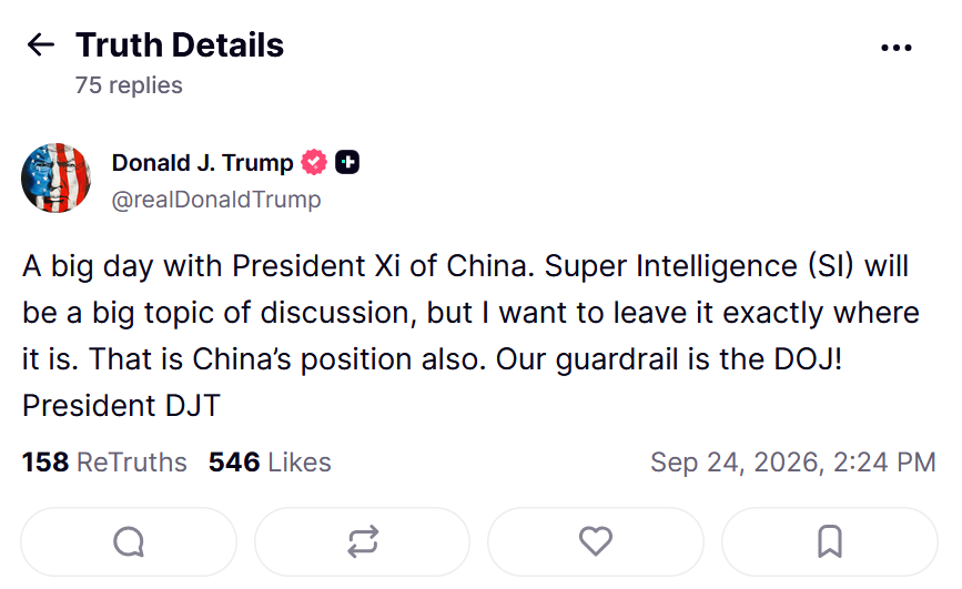 Trump social