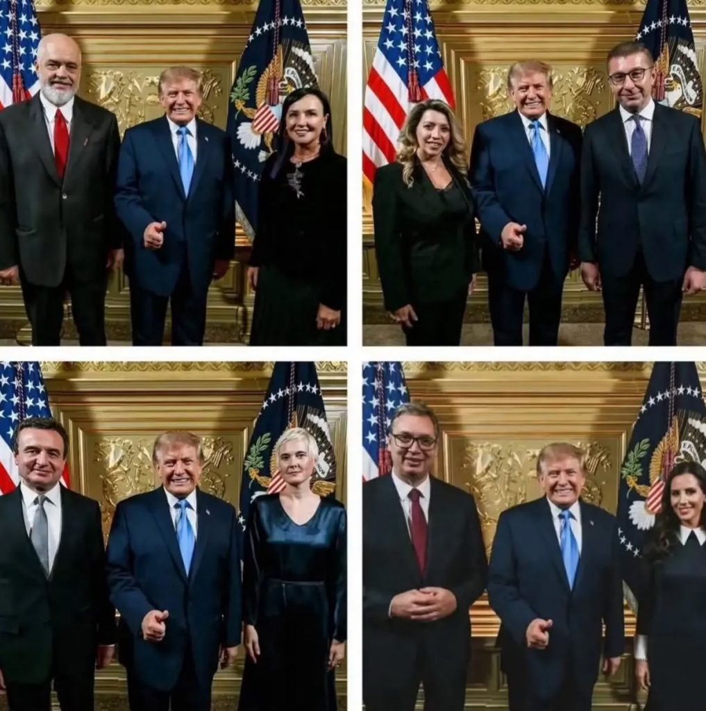 Nicușor Dan s-a fotografiat cu un Trump de carton la ONU? Mai mulți lideri prezenți la New York au postat aceeași fotografie. Cum se apără Administrația Prezidențială